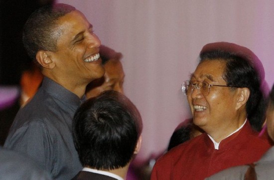 Los presidentes norteamericano y chino ya se encontraron ayer en Singapur. El martes volvern a reunirse. 