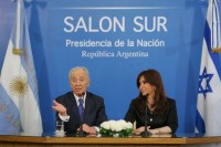 Despus de dos dcadas, un presidente israel visit la Argentina. 
