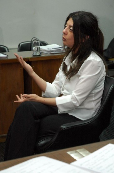 Sandra Bombardieri era jefa del rea judiciales de la Fiscala al ocurrir los hechos. 