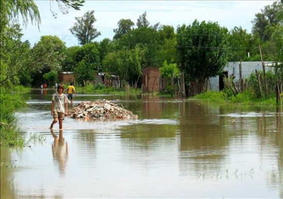 En Chaco bajan lentamente las aguas, pero se anunciaron nuevas tormentas para toda la regin norte. 