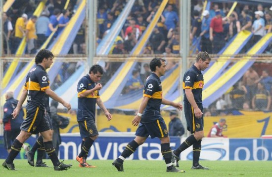 Boca no pelea por el Apertura y se qued afuera de la Libertadores de 2010. 