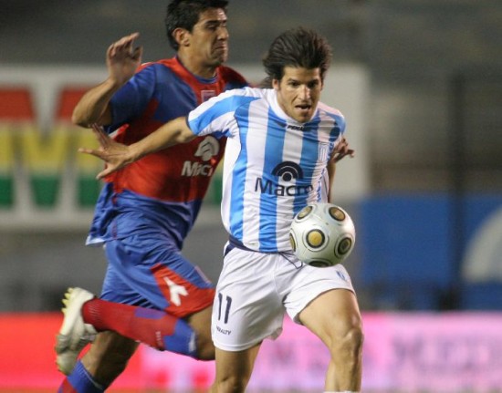 Sebastin Grazzini convirti el gol del triunfo. 