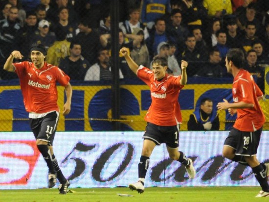 El equipo de Gallego consigui los tres puntos necesarios para soar con la Copa Libertadores de 2010. 