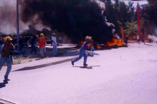 Un mes despus de los incidentes, Sobisch se hizo responsable de haber impartido la orden. Ser juzgado en otra instancia. 