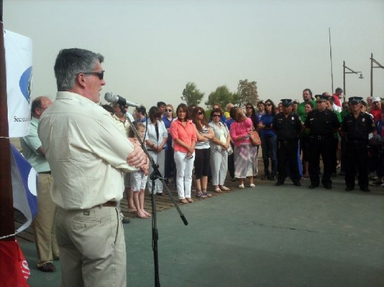 El acto fue presidido por el intendente Ferreira. 