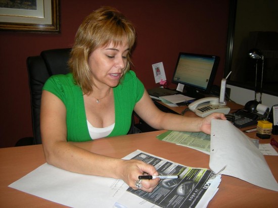 Teresa Maza, administradora de la cooperativa, realiz el anuncio. 