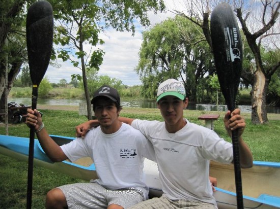 Balboa-Volpe, integrantes del equipo de El Bigu que asumirn el desafo. 