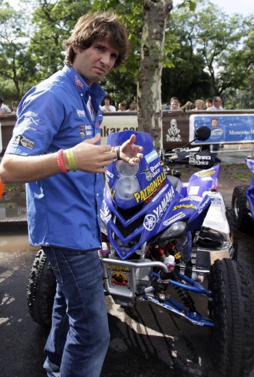 Marcos Patronelli fue segundo en su primer Dakar. Quiere el triunfo. 