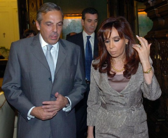 Sapag y CFK, con negocios en común. 