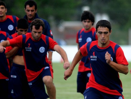 San Lorenzo trabaja pensando en el debut de maana ante el Pincha. 