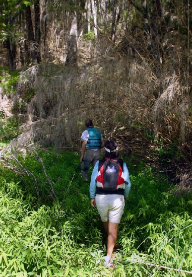 Parques Nacionales busca concientizar a los turistas sobre la contaminacin. 