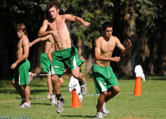 Banfield, de pretemporada en Mar del Plata. 