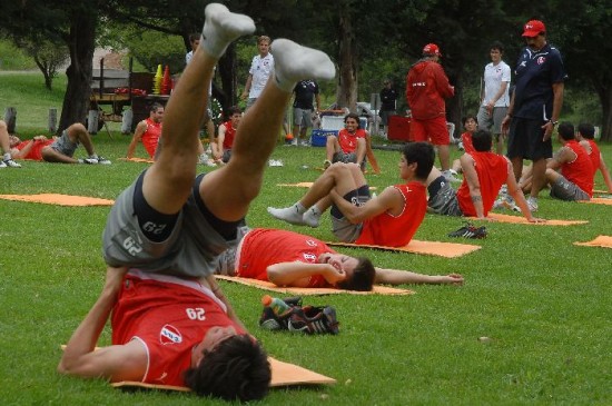 Independiente sigue su preparacin en Salta, donde el lunes jugar con Racing. 