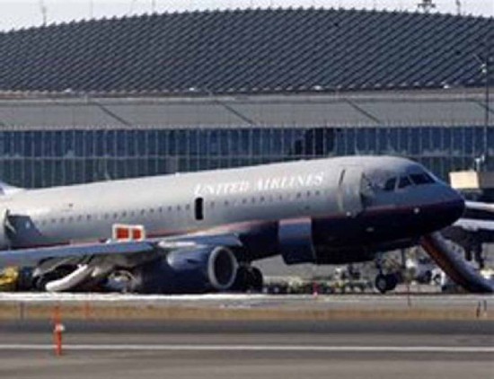 El Airbus 319 de United Airlines una Chicago con Newark. 
