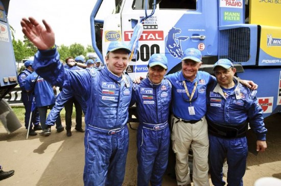 Chagin acumul su sexta victoria en el Dakar. 