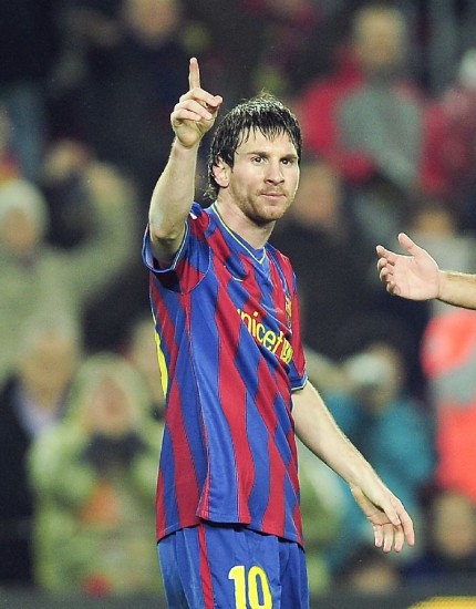Messi ya es el mximo goleador de la liga espaola. 