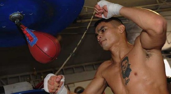 Maidana combatir con Khan el 17 de abril en Las Vegas. 