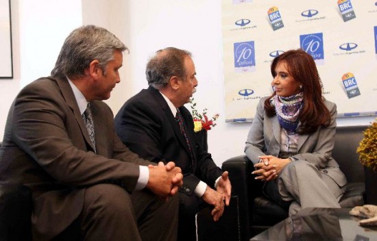 La visita de la presidenta trae esperanzas de nuevos proyectos para esta importante localidad andina. 