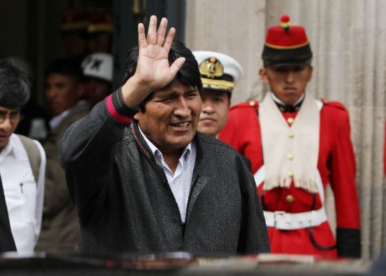 Morales empez su segundo mandato y ya prepara medidas. 