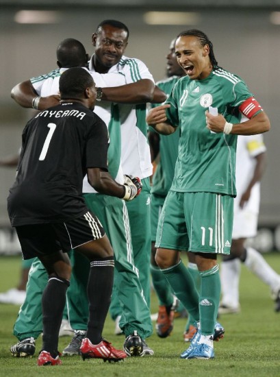 Nigeria, rival de Argentina en el Mundial, va ante Ghana. 