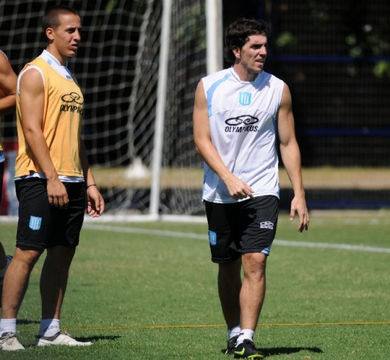 Gabriel Hauche debutar maana en Racing, de manera oficial, ante Central. 