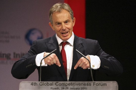 Blair declar ante una comisin que investiga la guerra en Irak. 