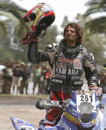 Marcos Patronelli fue el primer argentino en ganar el Dakar. 