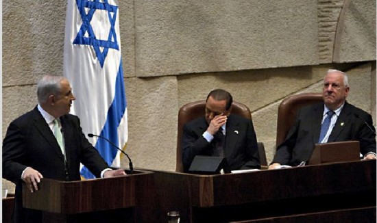 El discurso de Netanyahu logr conmover al primer ministro italiano. 