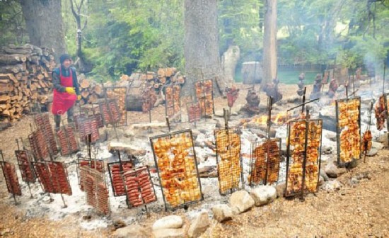 La organizacin dispuso 3.800 kilos de carne. 