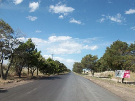 El camino de la villa martima fue mejorado en todo su trayecto. 