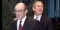 Todas las miradas apuntan a Bush y Greenspan